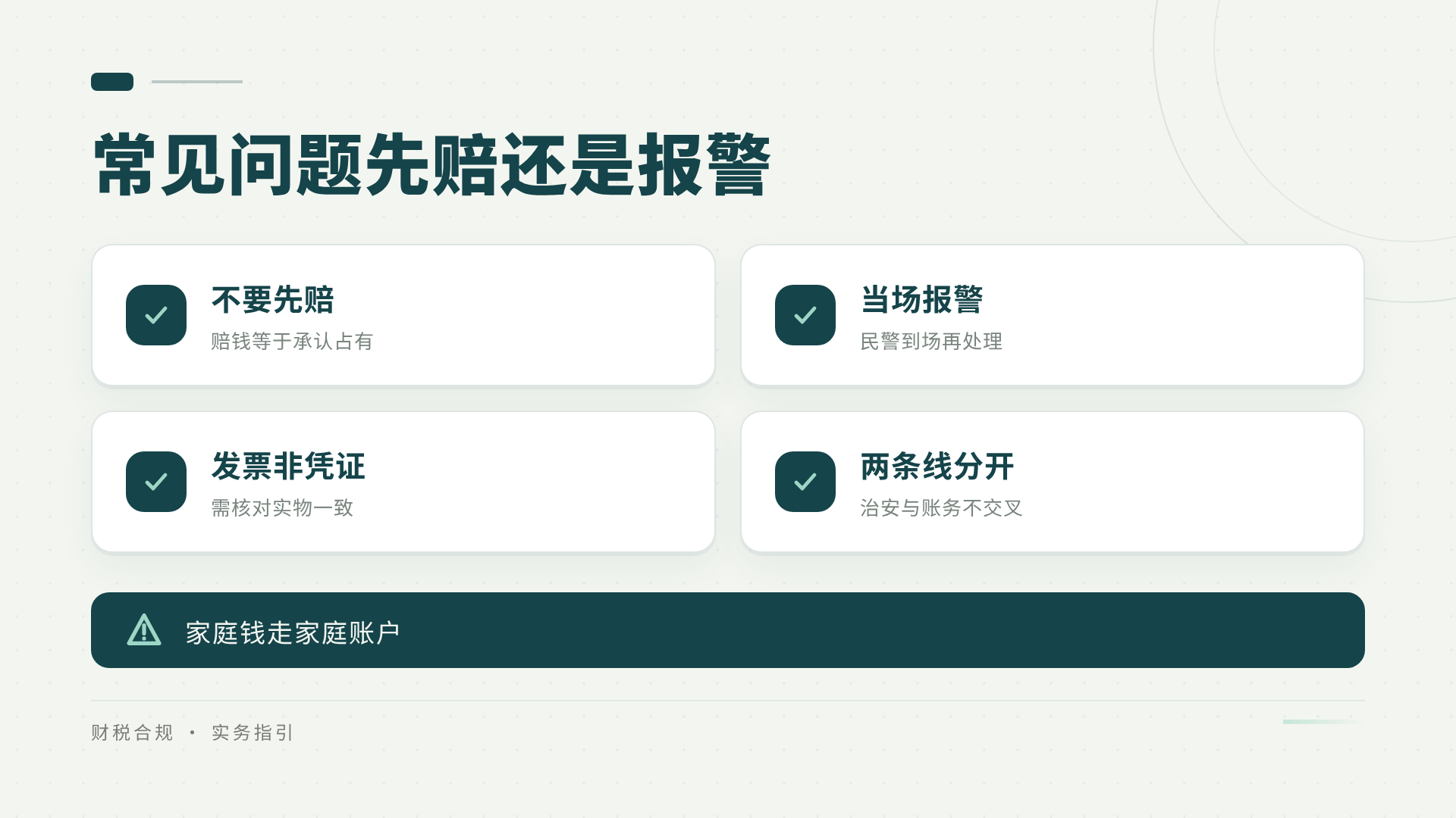 常见问题先赔还是报警