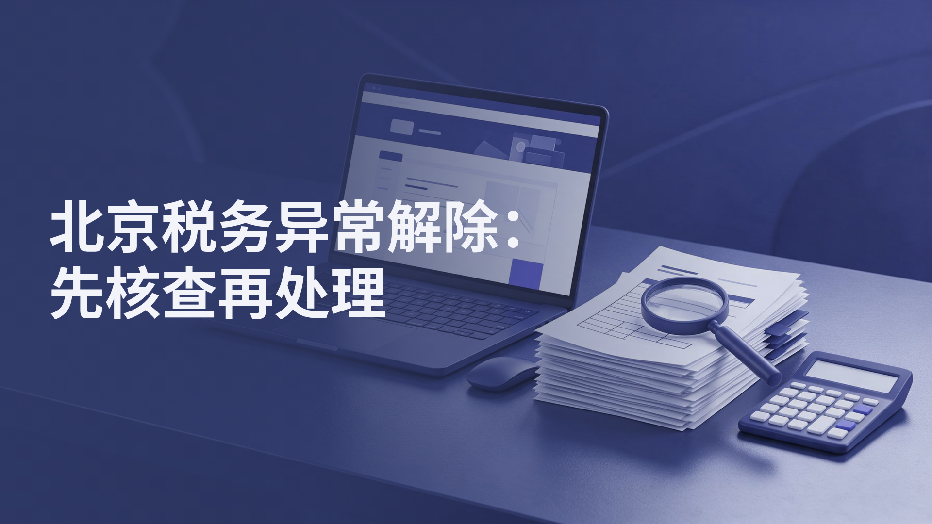北京税务异常解除避坑指南：中小企业最容易踩的四个坑